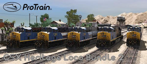 Pro Train: CSX Heritage Loco Bundle 2