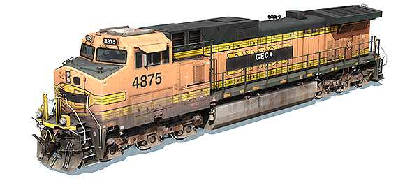 GECX C44-9W EX-BNSF 4772-4877