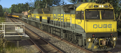 C44aci Locomotive - QUBE Logistics Pack