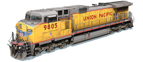 UP C44-9W EX-CNW Repaint 9770-9834