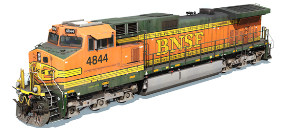 BNSF C44-9W 4772-4877 H2a