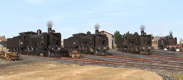 VR K class Type 4 (K186-K192) - In Service Black