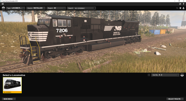 NS SD80MAC