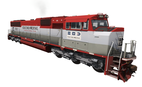 EMD SD70M Demonstrator 1