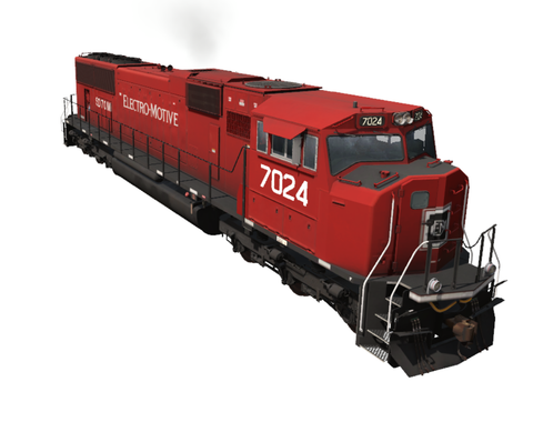 EMD SD70M Demonstrator 3