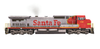 ATSF Railway - GE C40-8W