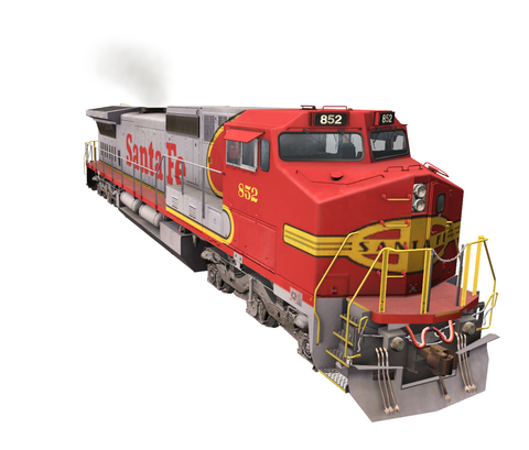 ATSF Railway - GE C40-8W