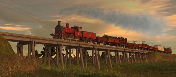 Trainz Route: Healesville 1910's