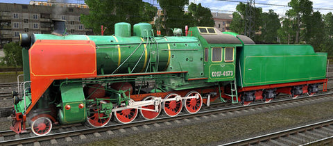 CO17-4173 ( Russian Loco and Tender )