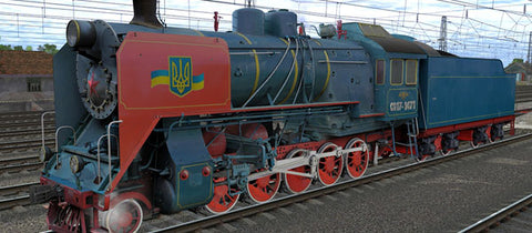 CO17-1471 ( Russian Loco and Tender )