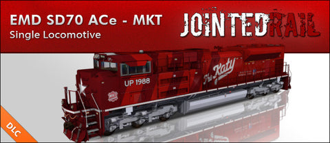 Union Pacific - EMD SD70ACe - Missouri Kansas Texas Heritage