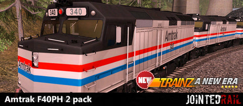 Amtrak F40PH 2 pack