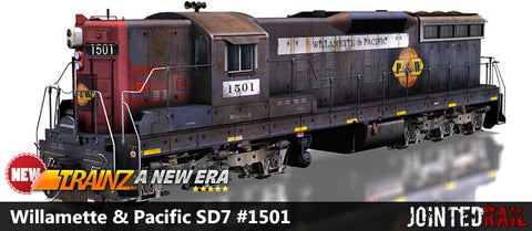 Willamette & Pacific SD7 #1501