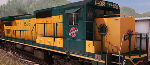 Chicago & North Western - GE C40-8