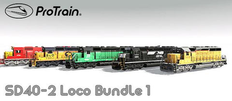 Pro Train: SD40-2 Loco Bundle 1