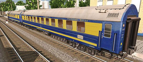 RZD-UZ-RIC Wagons Praha