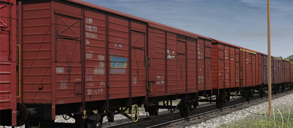 TRS19 - CFR Marfa Gbs/Gbgs freight car pack
