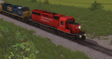 CP SD40-2 #5865-5879 Modern Block Letters