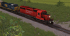 CP SD40-2 #5865-5879 Modern Block Letters