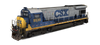 CSX Transportation - GE B30-7