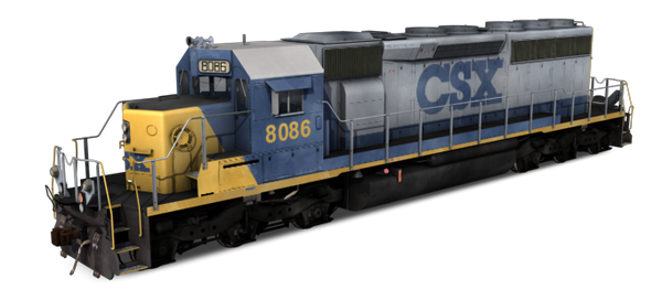 CSX Transportation - EMD SD40-2 YN2 Dirty