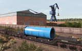 DB Uaai Low-Loader Flatcar