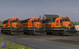 BNSF GP38-2 Pumpkins (2 Pack)