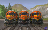 BNSF GP38-2 Pumpkins (2 Pack)