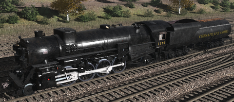 Chesapeake & Ohio K2 2-8-2