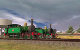 VR M Class 4-4-0 - Early 2 Tone Green