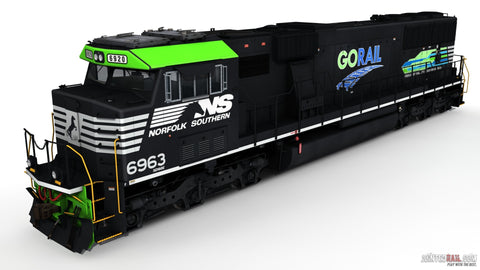 NS SD60E - 6963 GoRail