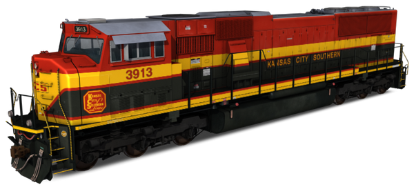 Kansas City Southern - EMD SD70MAC BELLE