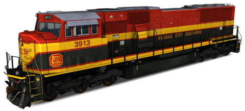 Kansas City Southern - EMD SD70MAC BELLE