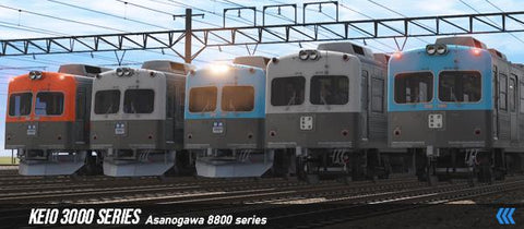 Keio 3000 & Asanogawa 8800 Series