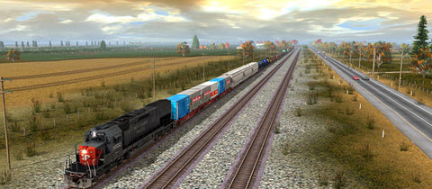 Trainz Route: Fall Harvest Nebraska