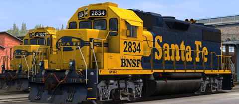 ATSF GP38-2 Santa FE (2 Pack)