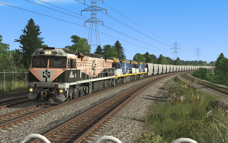 CFCLA, RailFirst, Freightliner GE C44aci Pack | Trainz Store
