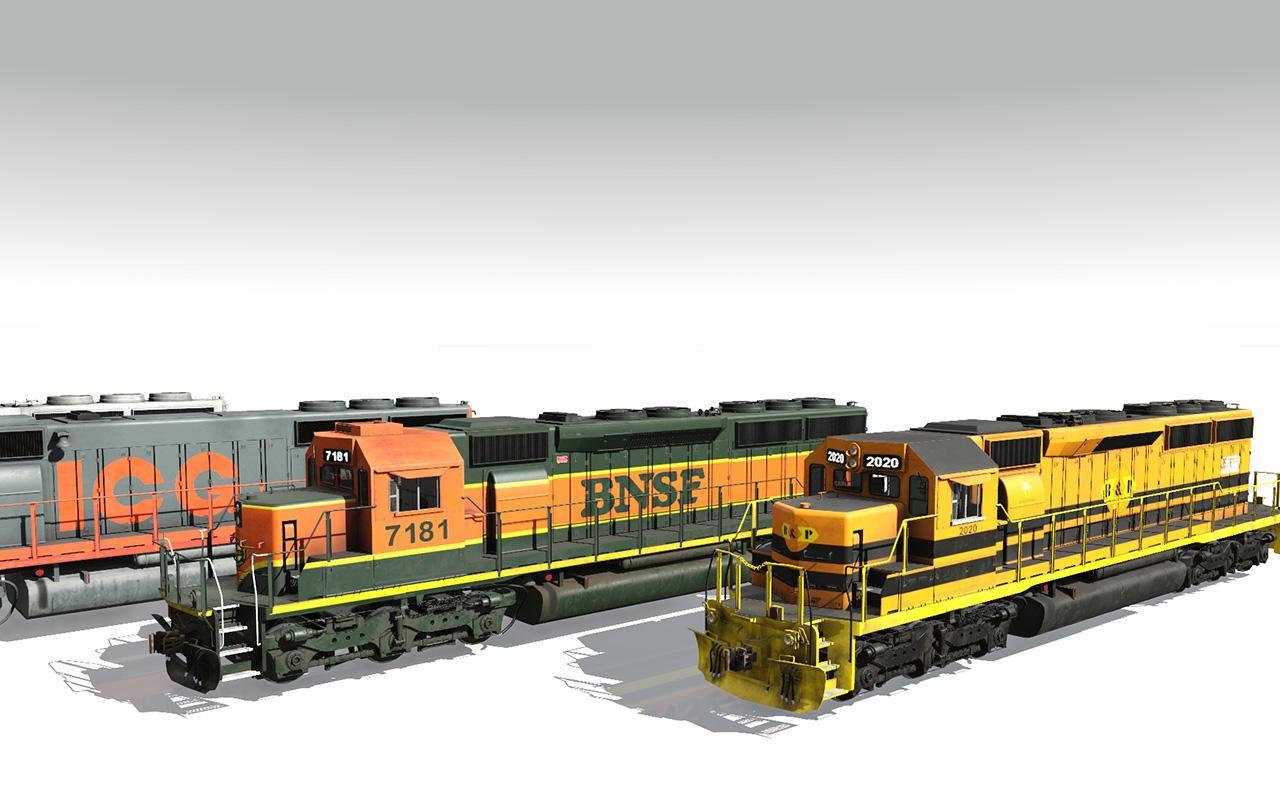 Pro Train: SD40-2 Loco Bundle 4 | Trainz Store