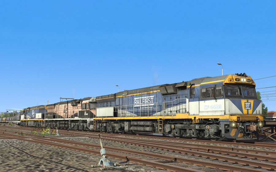 CFCLA, RailFirst, Freightliner GE C44aci Pack | Trainz Store