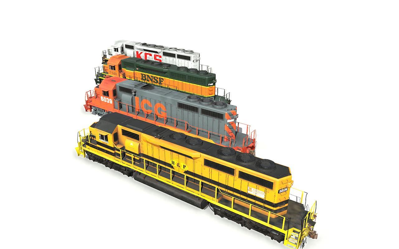 Pro Train: SD40-2 Loco Bundle 4 | Trainz Store