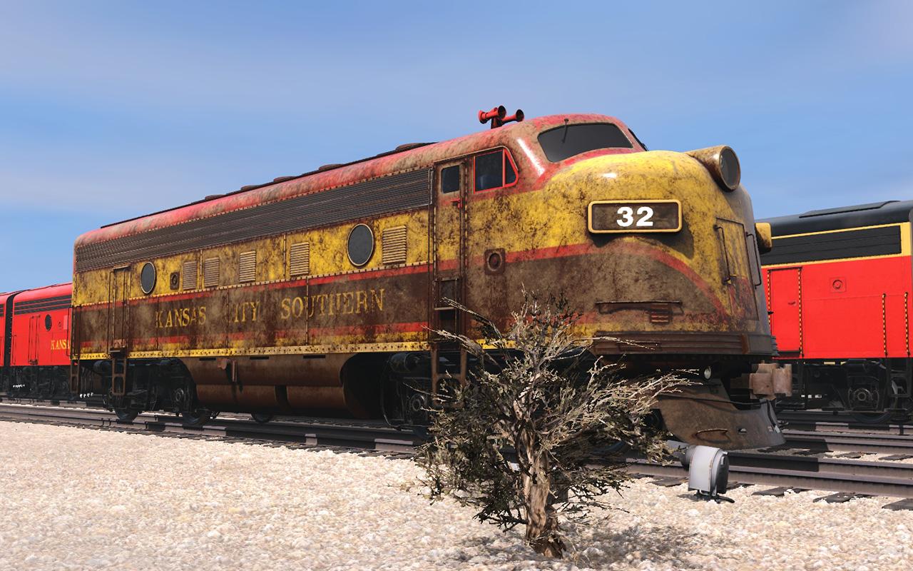 Pro Train: KCS F7 Loco Bundle | Trainz Store