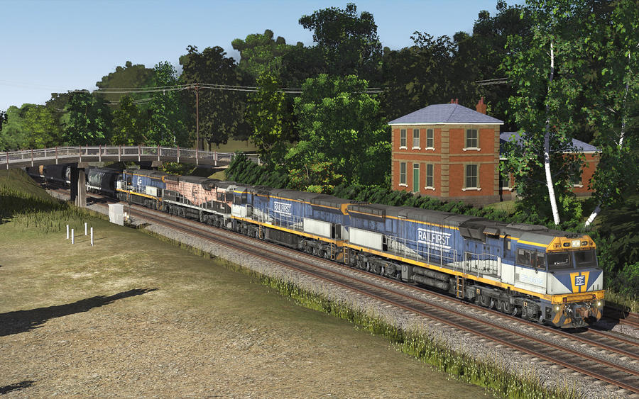 CFCLA, RailFirst, Freightliner GE C44aci Pack | Trainz Store
