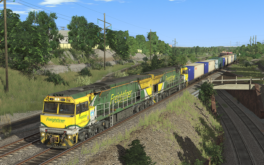 CFCLA, RailFirst, Freightliner GE C44aci Pack | Trainz Store