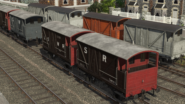 LSWR 10T Brake Vans | Trainz Store