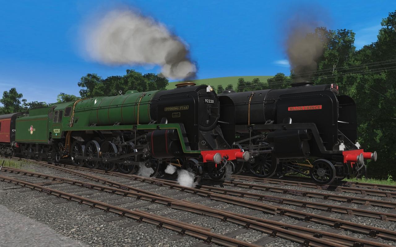 BR 9F Evening Star & Black Prince | Trainz Store