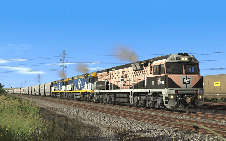 CFCLA, RailFirst, Freightliner GE C44aci Pack | Trainz Store