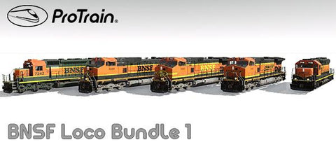 Pro Train: BNSF Loco Bundle 1