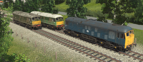 BR Class 24 - Blue & Green