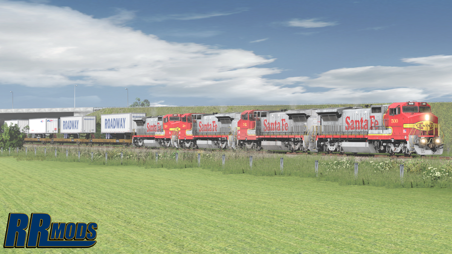 ATSF B40-8W 500-559 | Trainz Store