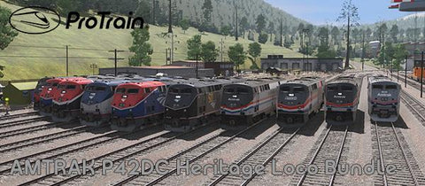 Pro Train: Amtrak P42DC Heritage Loco Bundle